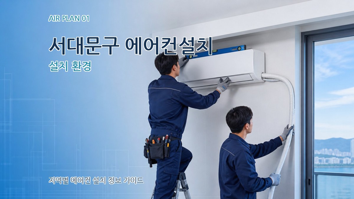 서대문구 에어컨설치