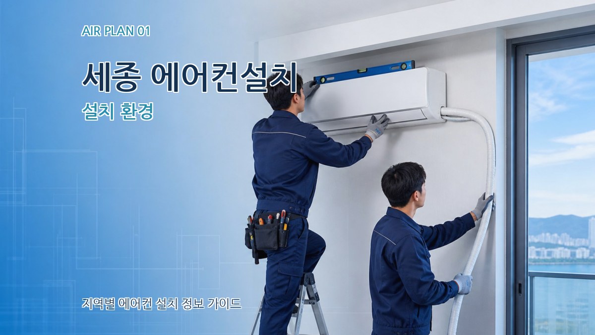 세종 에어컨설치