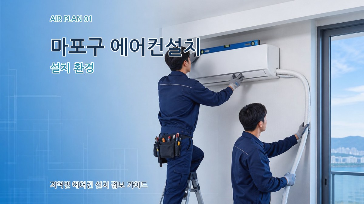 마포구 에어컨설치