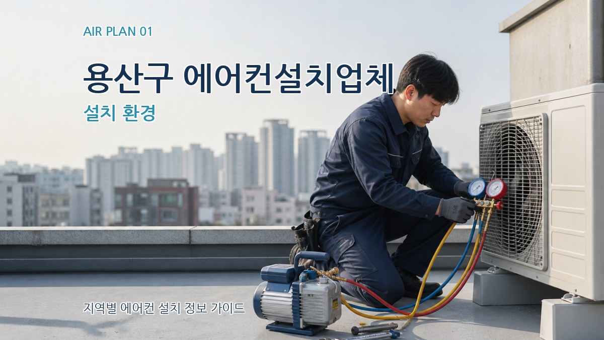 용산구 에어컨설치업체