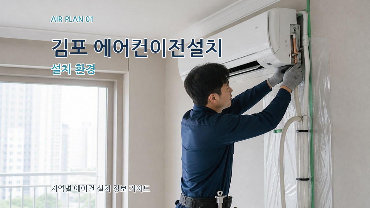 김포 에어컨이전설치