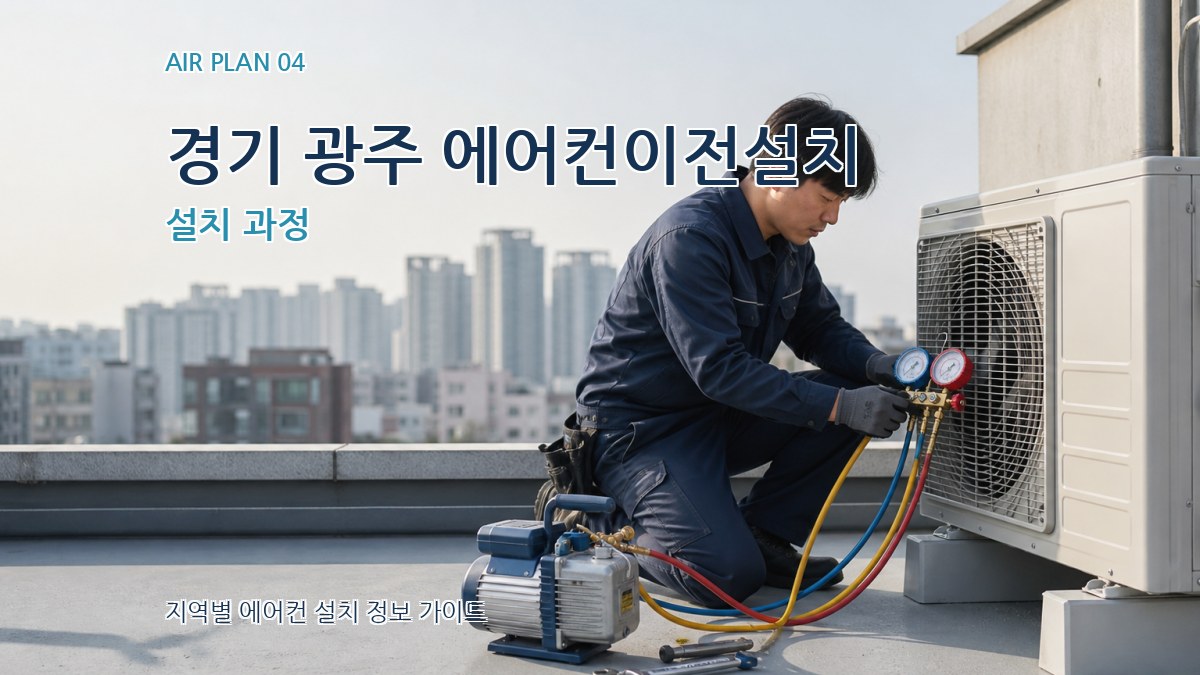 경기 광주 에어컨이전설치 설치 과정