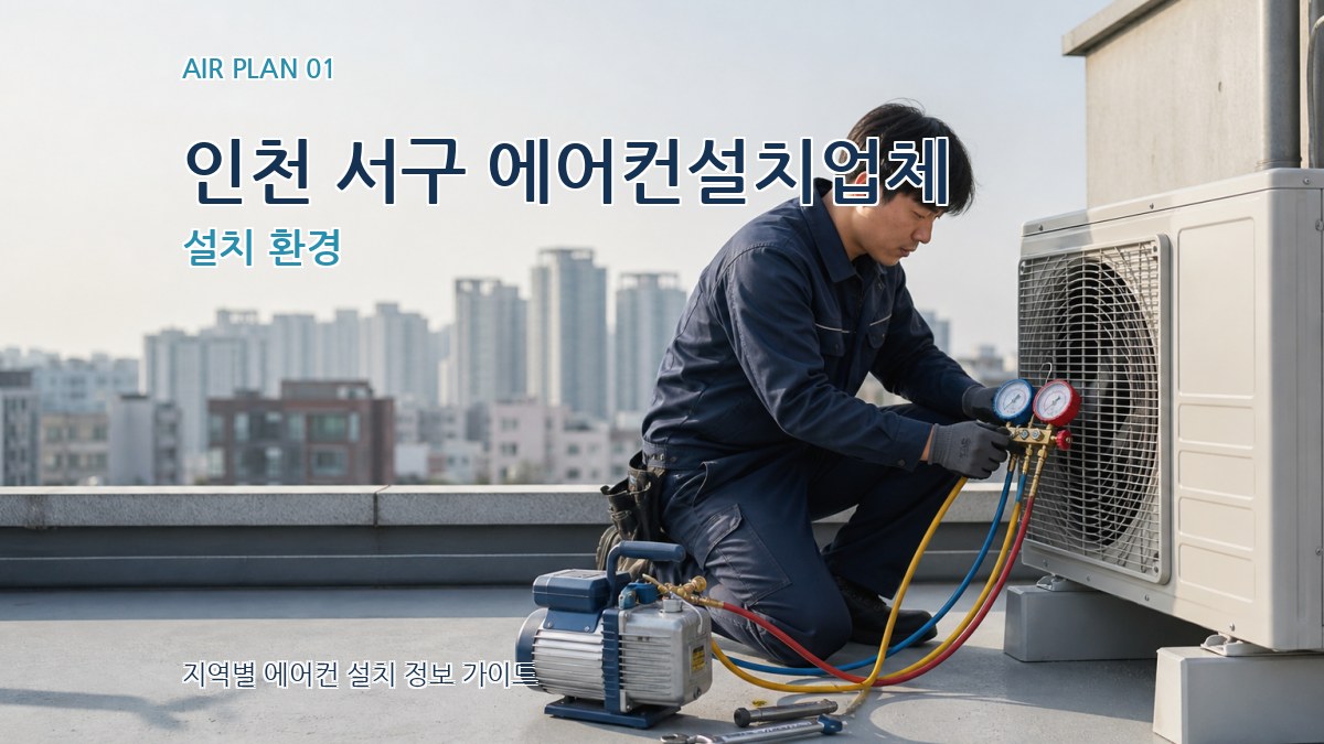 인천 서구 에어컨설치업체