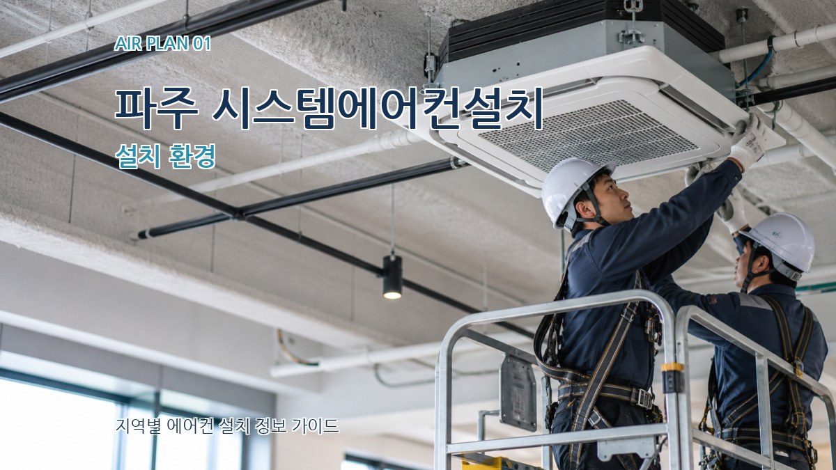 파주 시스템에어컨설치