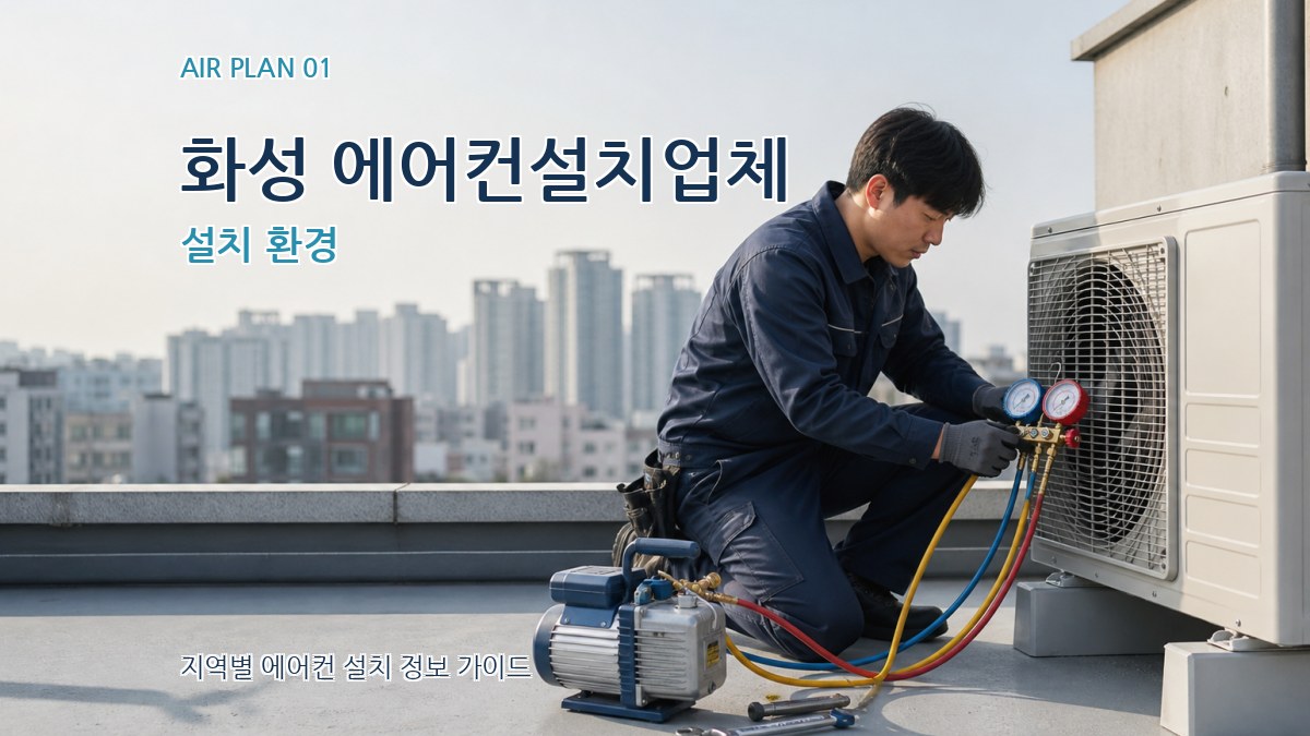화성 에어컨설치업체