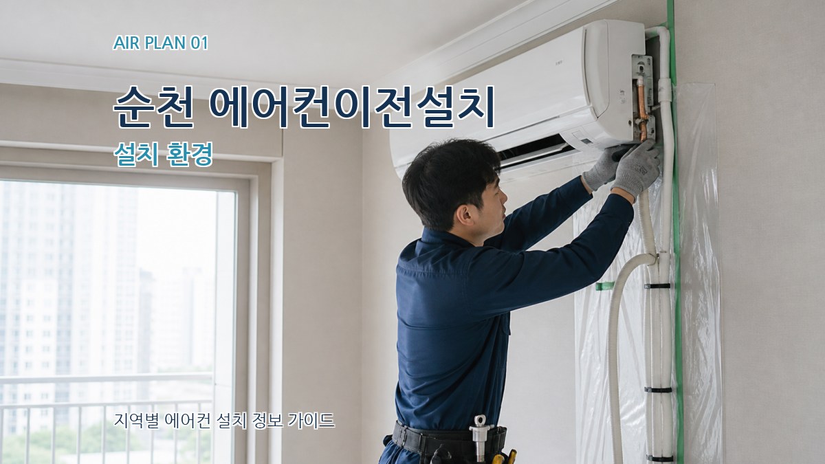 순천 에어컨이전설치