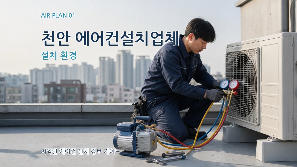 천안 에어컨설치업체