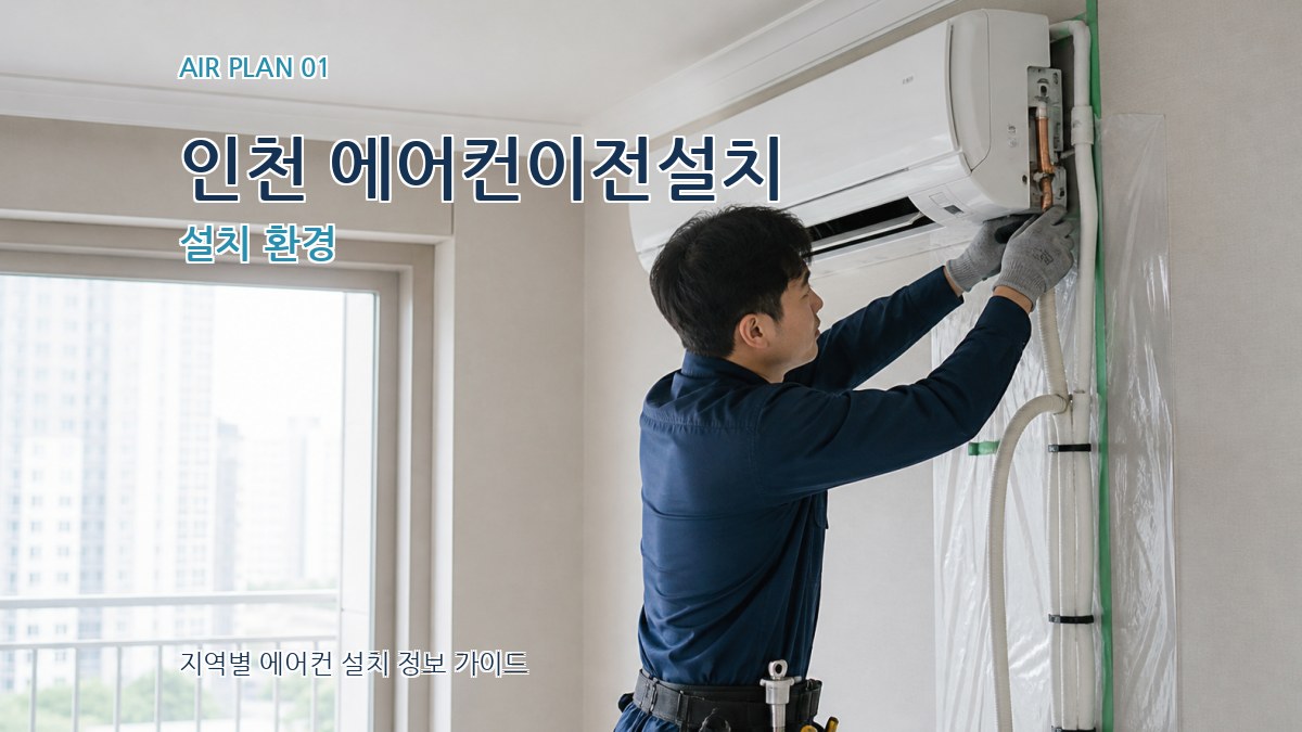 인천 에어컨이전설치
