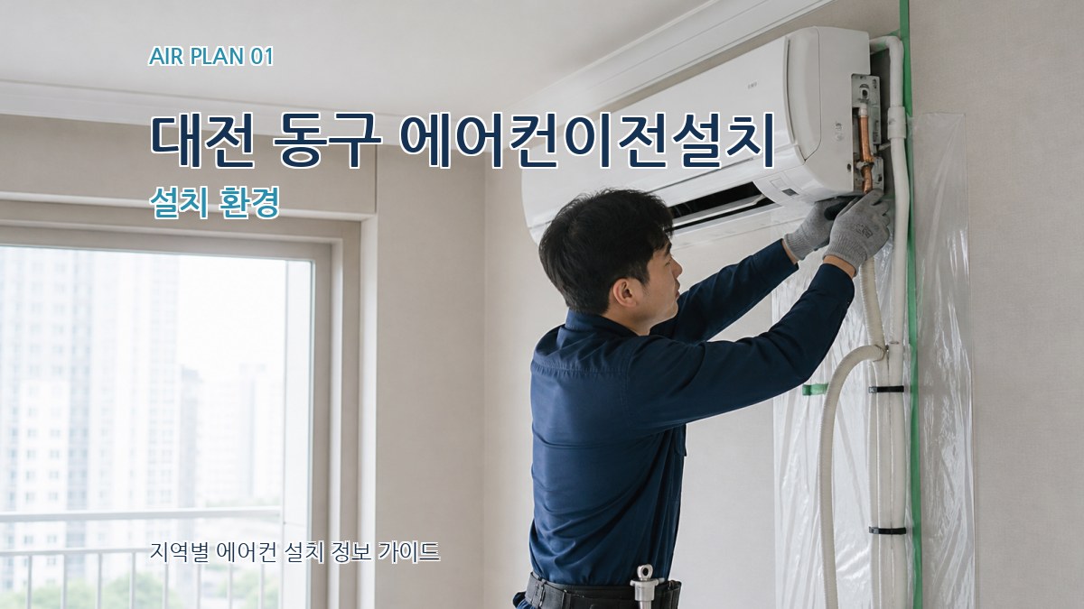 대전 동구 에어컨이전설치