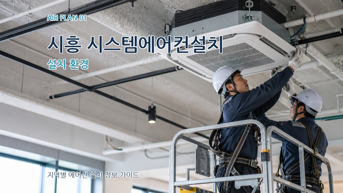 시흥 시스템에어컨설치