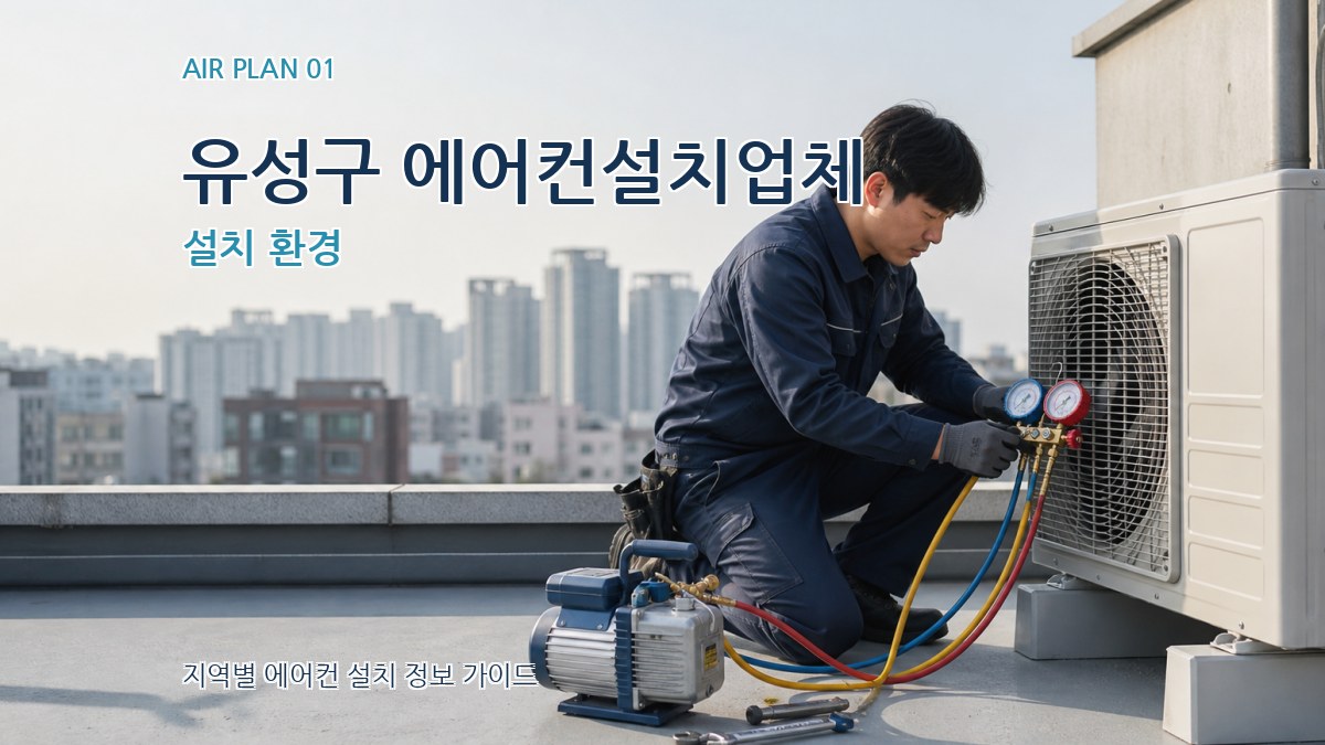유성구 에어컨설치업체