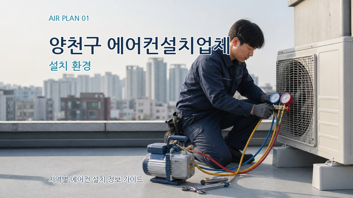 양천구 에어컨설치업체
