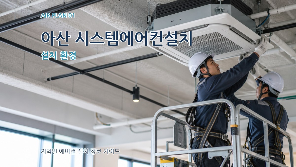 아산 시스템에어컨설치