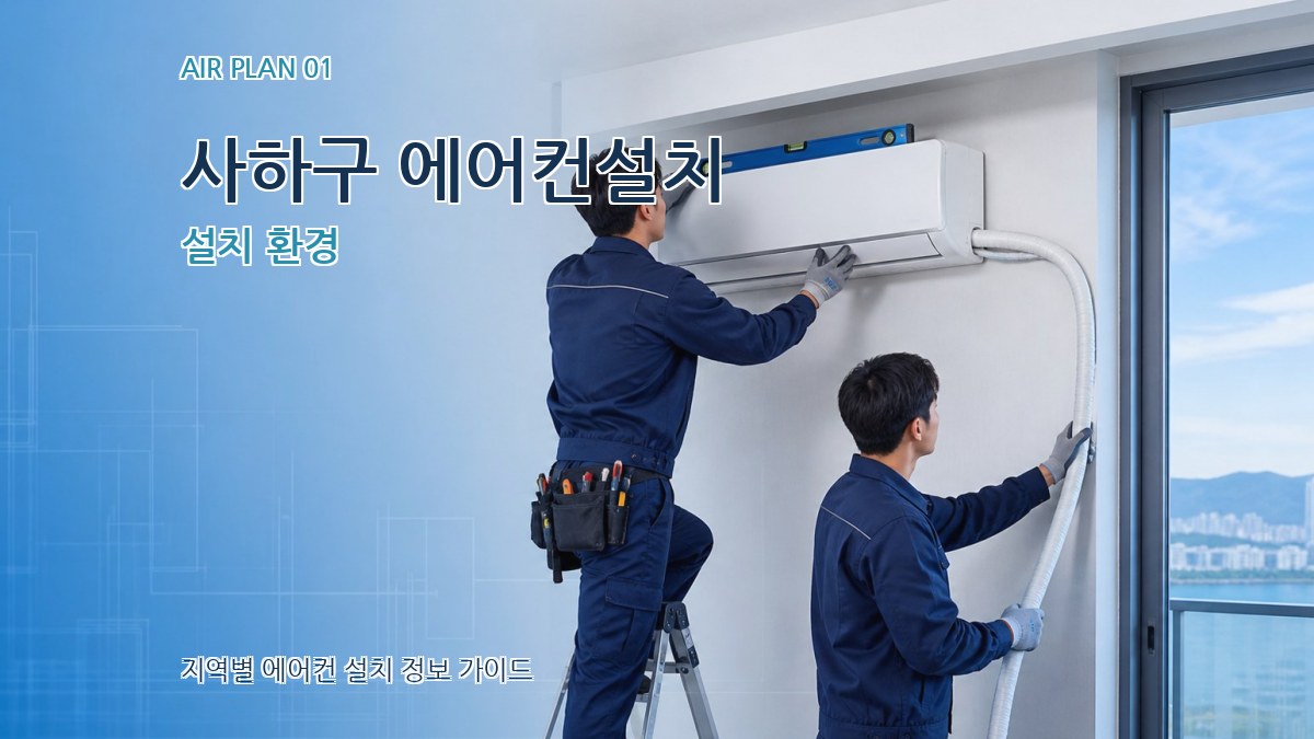 사하구 에어컨설치