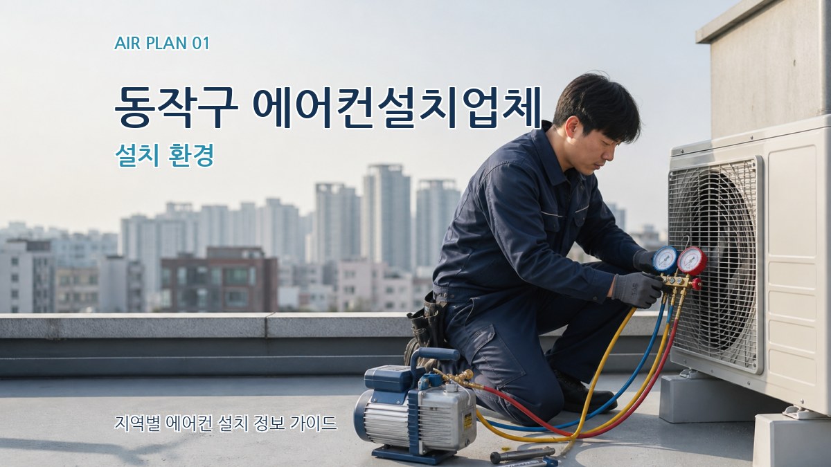 동작구 에어컨설치업체