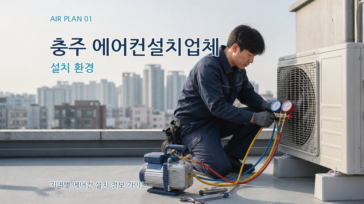 충주 에어컨설치업체