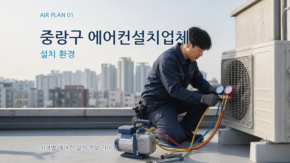 중랑구 에어컨설치업체