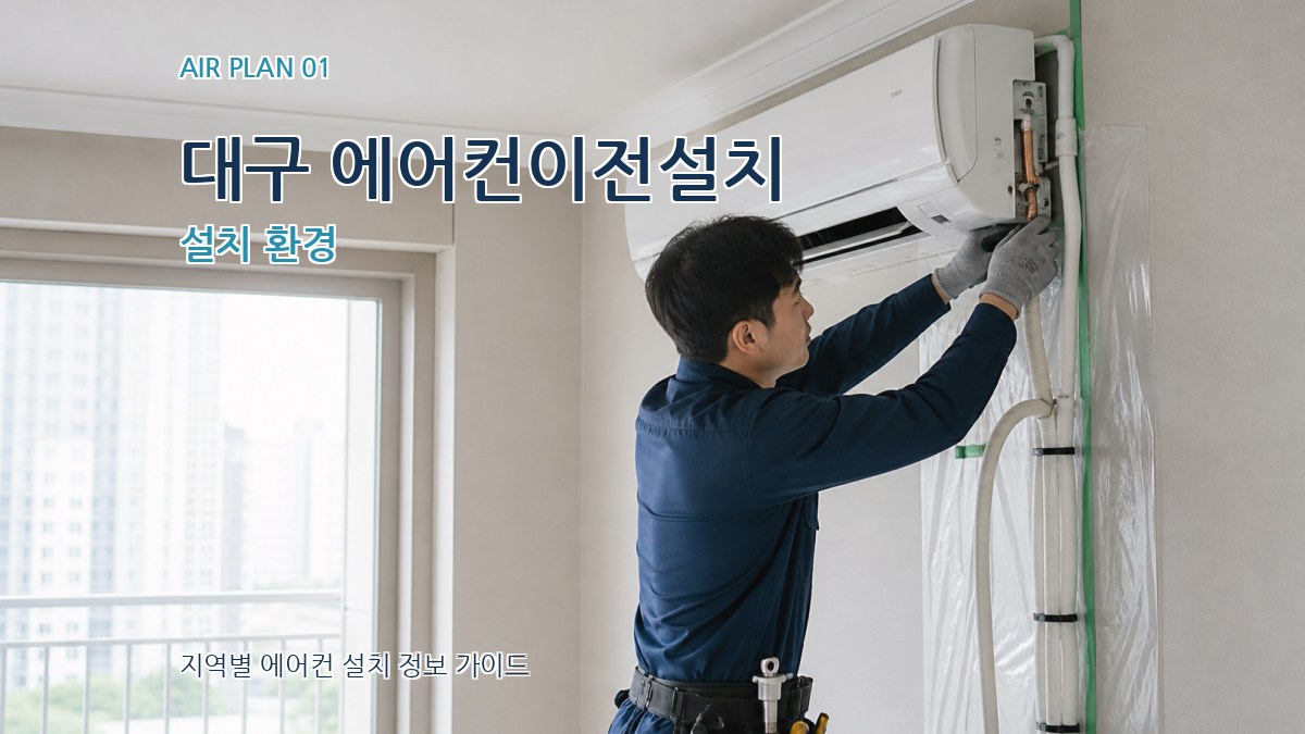 대구 에어컨이전설치