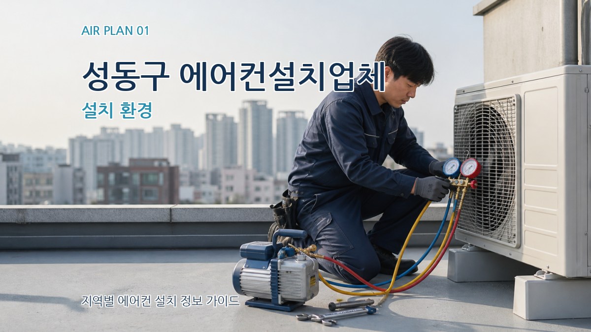 성동구 에어컨설치업체