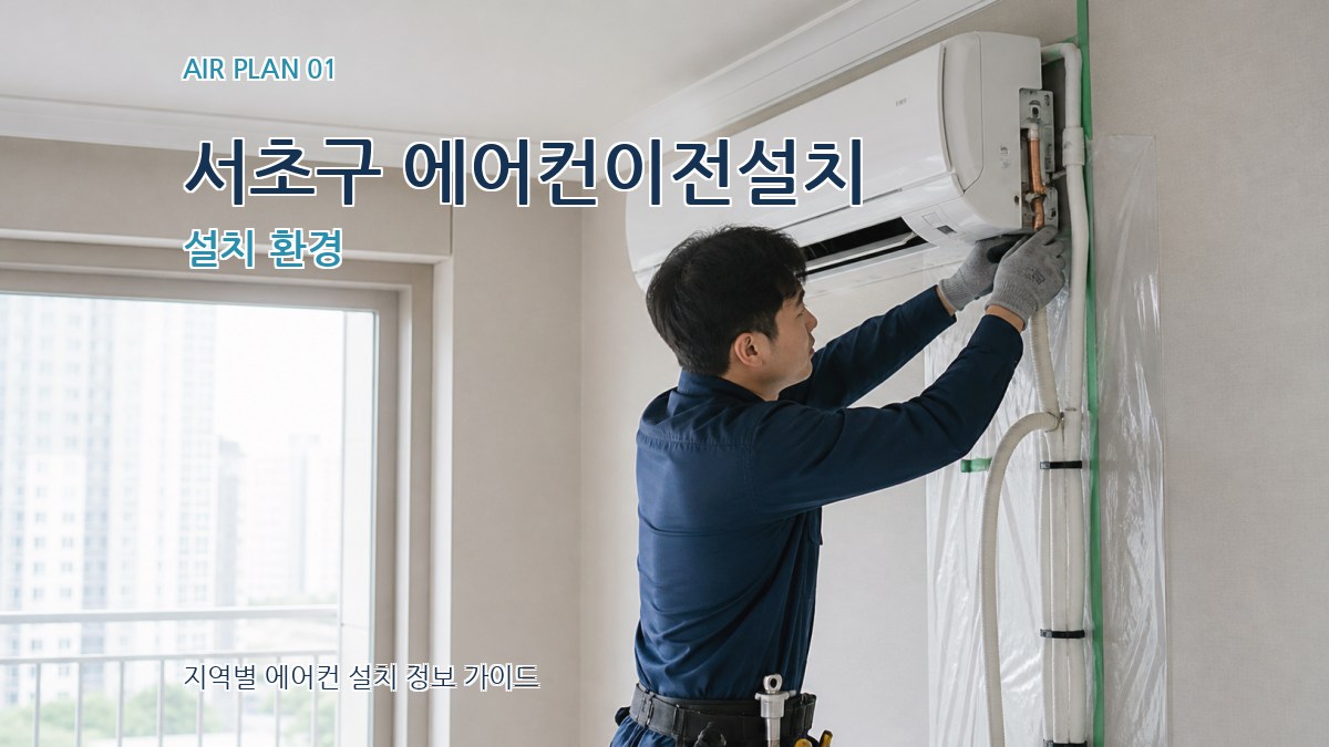 서초구 에어컨이전설치