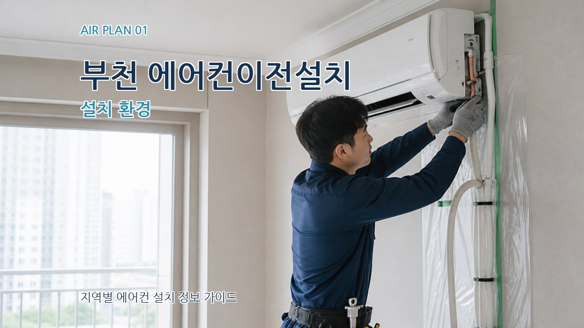 부천 에어컨이전설치