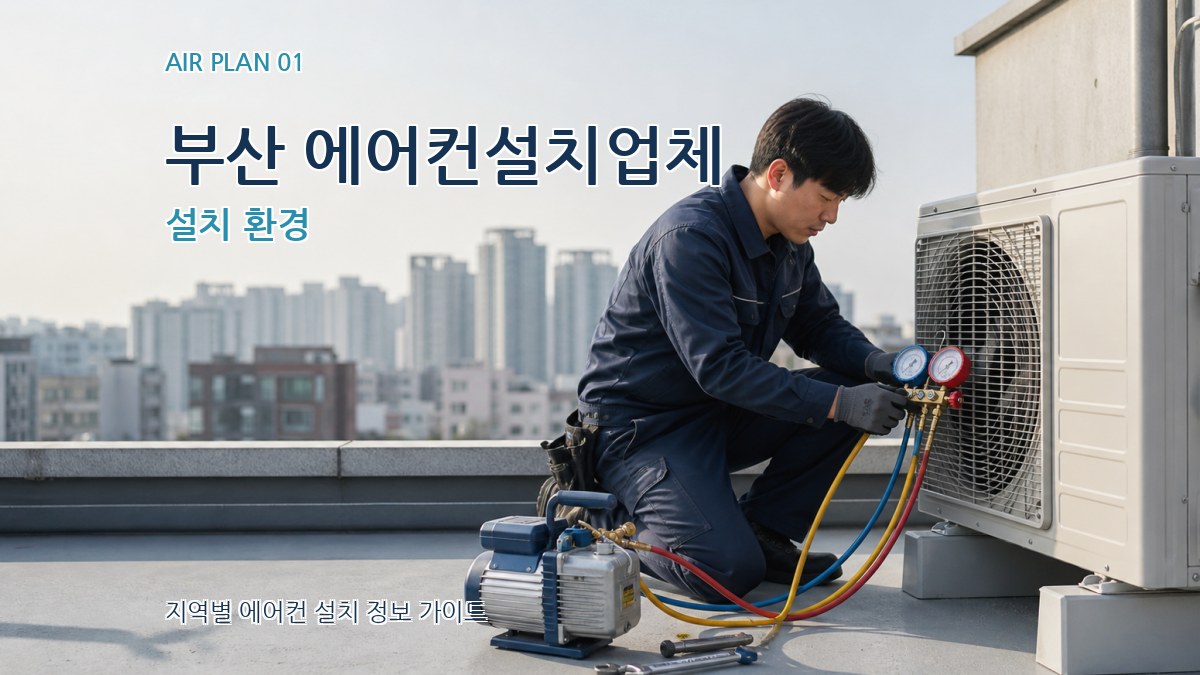 부산 에어컨설치업체