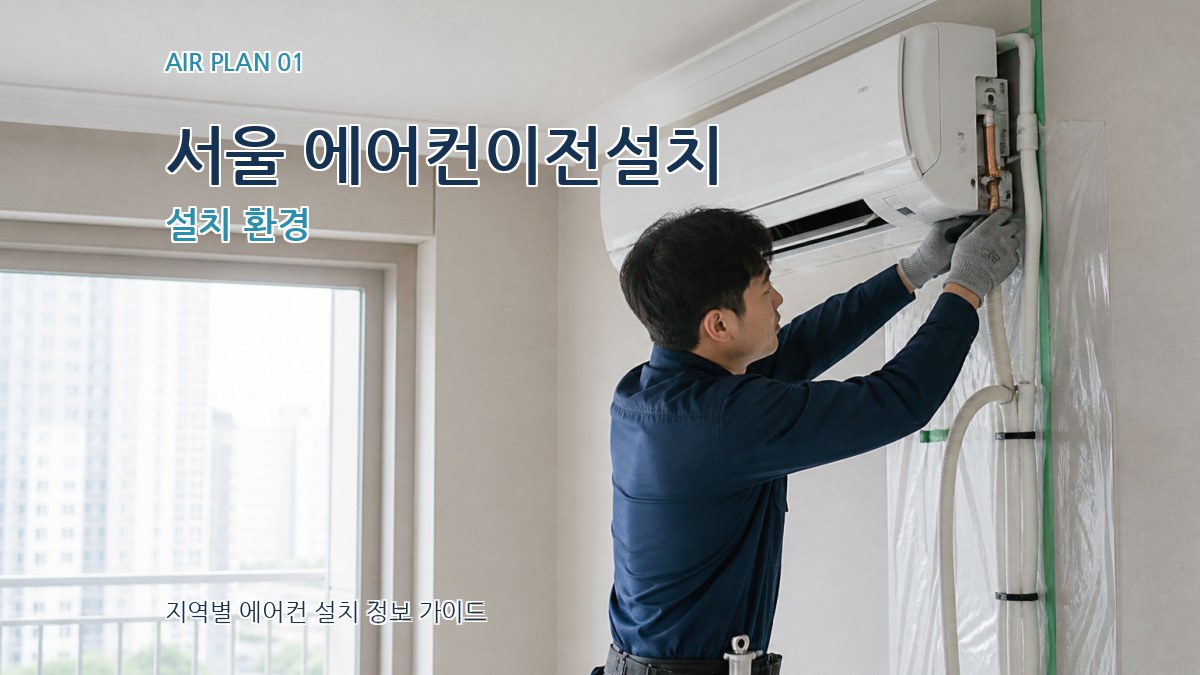 서울 에어컨이전설치