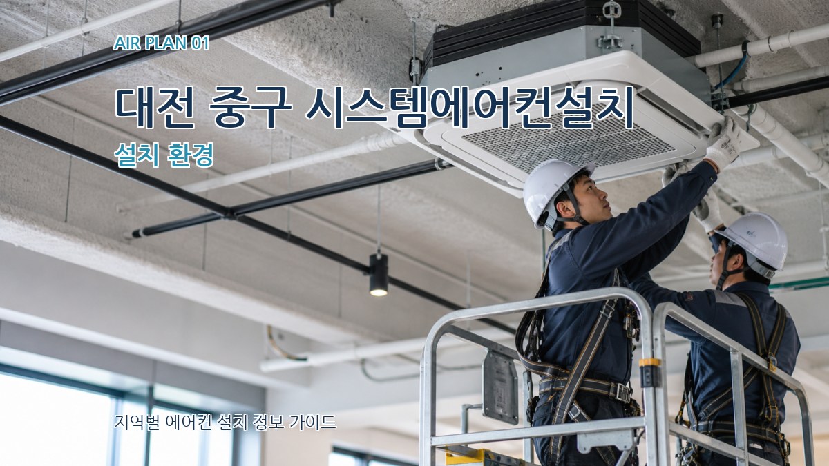 대전 중구 시스템에어컨설치